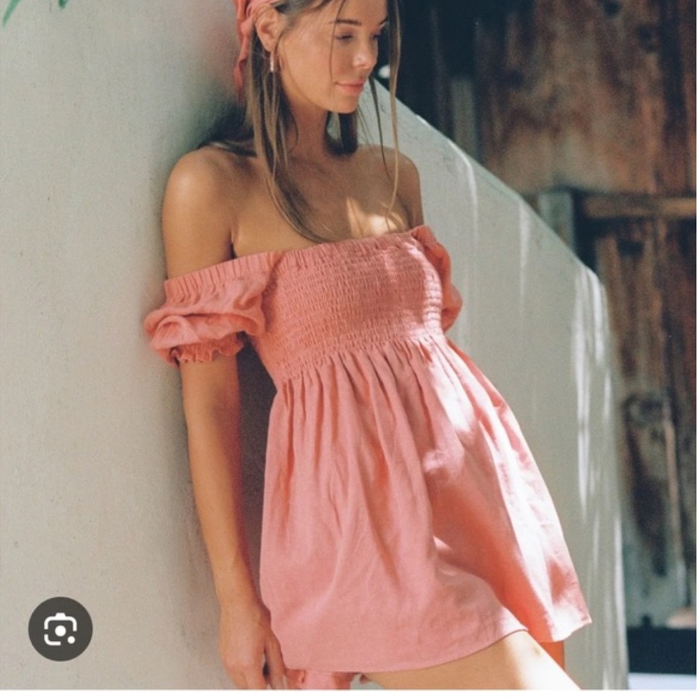 Montce Marcela Dress in salmon xs